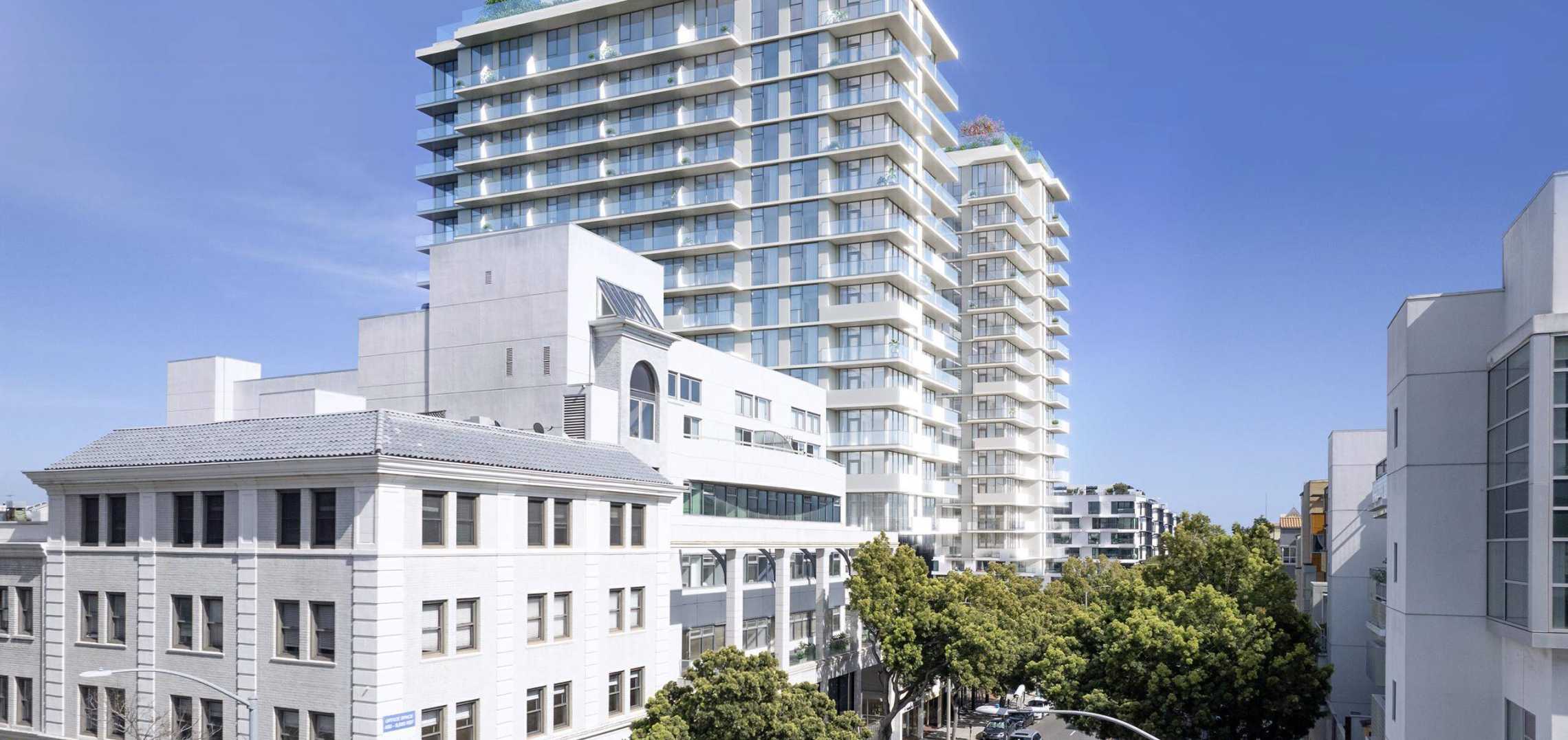 Renderings Revealed 18story highrise at 1435 5th Street in Santa